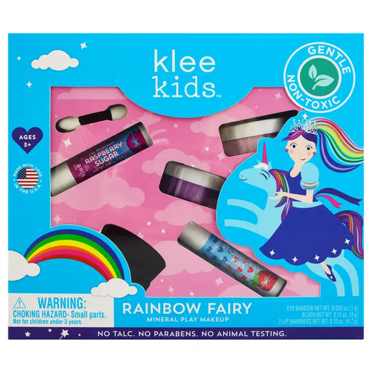 Klee Naturals Rainbow Fairy - Klee Kids Natural Mineral Play Makeup Kit