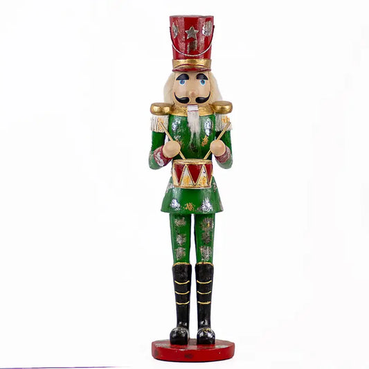 The Royal Standard Friedrich Nutcracker Green/Red 4.75x18