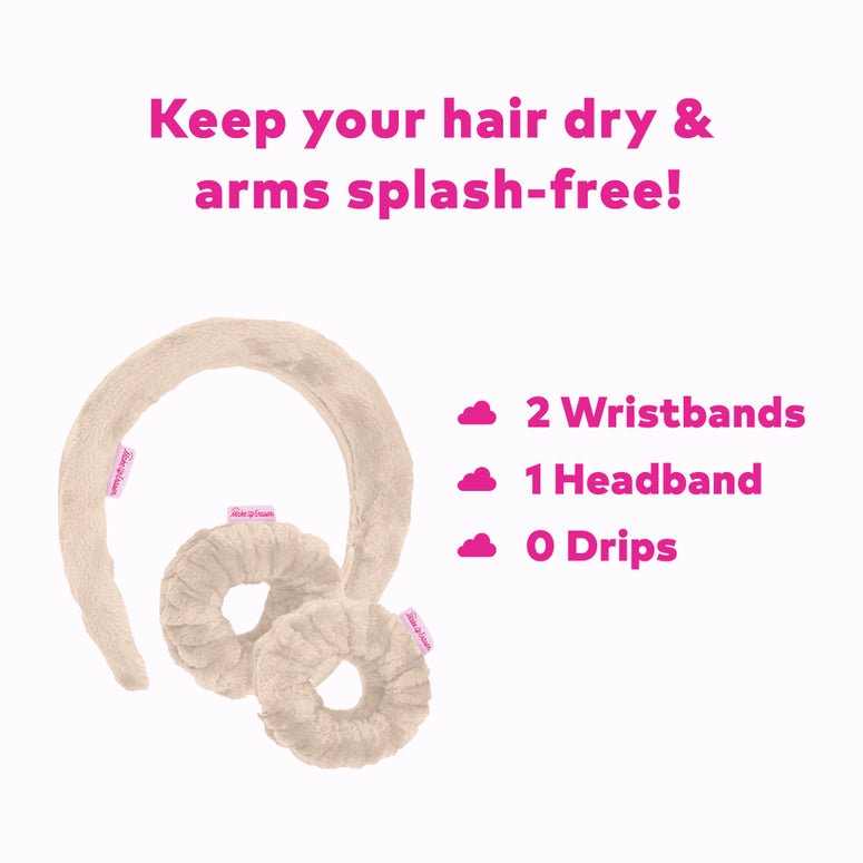 The Original MakeUp Eraser Drip Eraser 3pc Spa Set | Sweet Cream