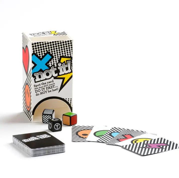 Not It! v1.0 - Fast Paced Travel Art Gift Dice Card Game!