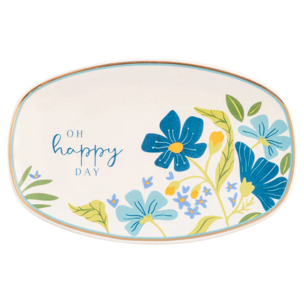 Karma Oh Happy Day Oval trinket Tray