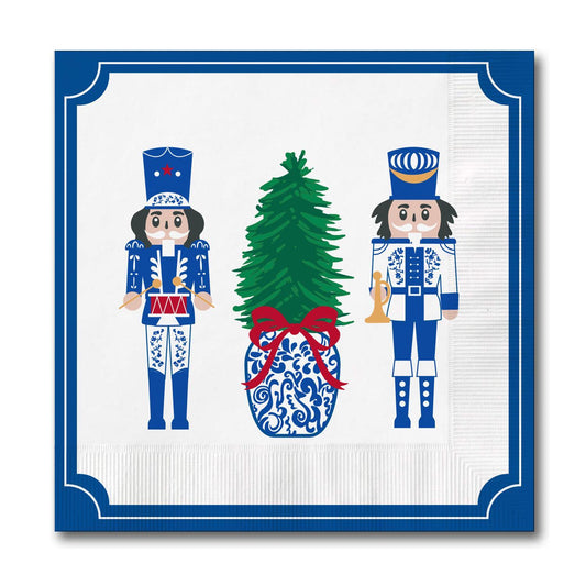Mary Square  Cocktail Napkins Merry Marchers