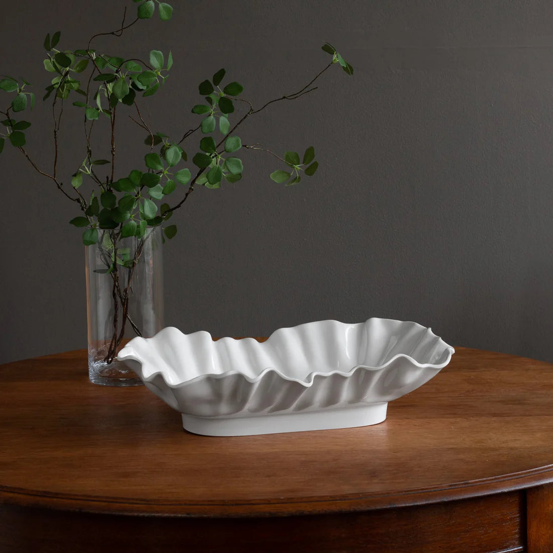 Beatriz Ball VIDA Bloom Large Rectangle Bowl (White)