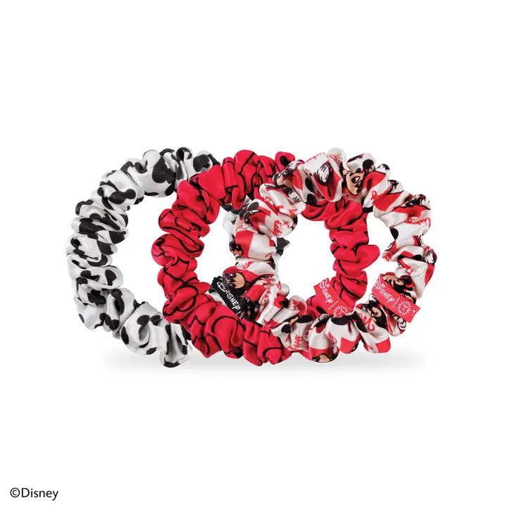Teleties Mickey Mouse Small Silk Scrunchies