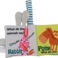 Rabbit (Pet) Soft Cloth Book (YOOLOVE Brand)