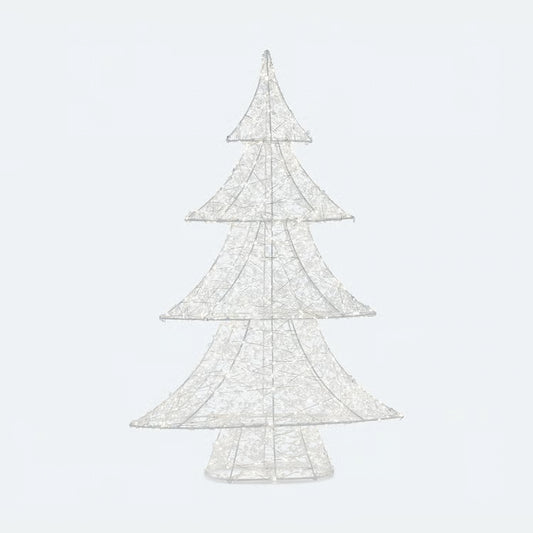 ONE HUNDRED 80 DEGREES Wire Frame Lit Christmas Tree 31.5"