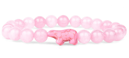 Fahlo The Venture Bracelet- Polar Bear-Northern Light Pink