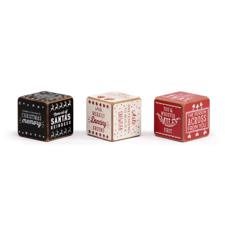 Demdaco Christmas Activity Dice Set