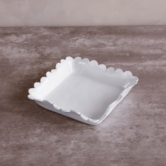 BEATRIZ BALL VIDA Colette Dinner Napkin Holder (White)-3312