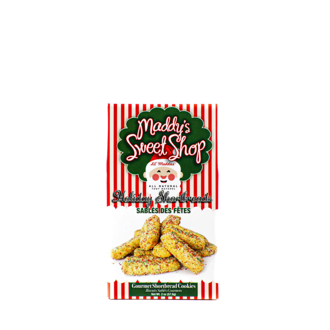 Maddy's Holiday Shortbread 2oz