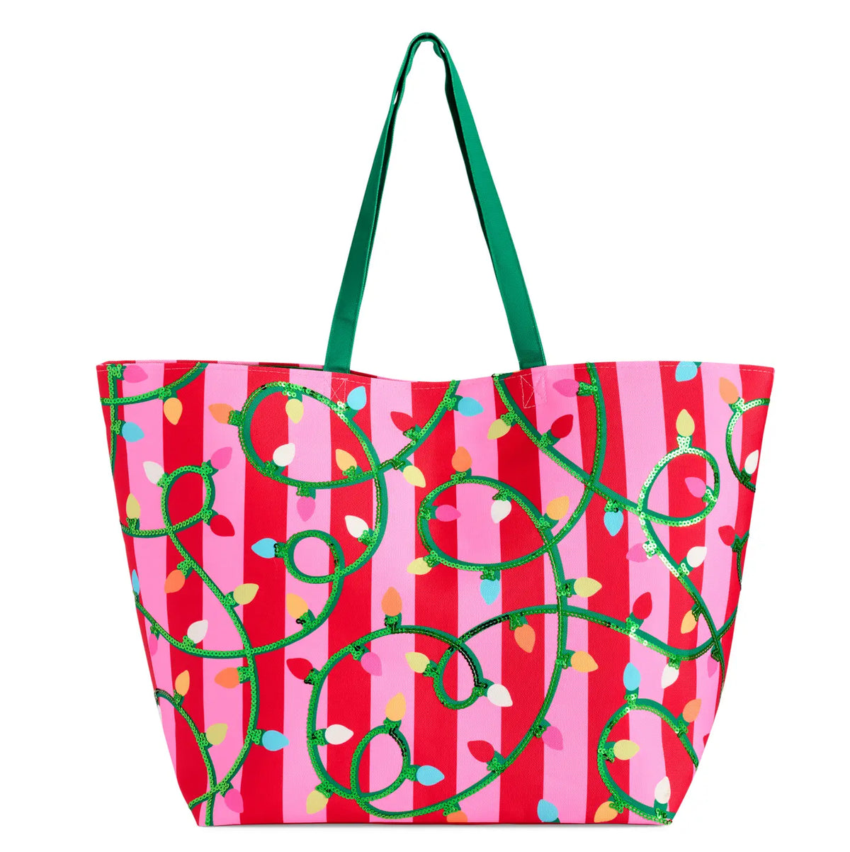 Shiraleah String Lights Gifting Tote, Multi