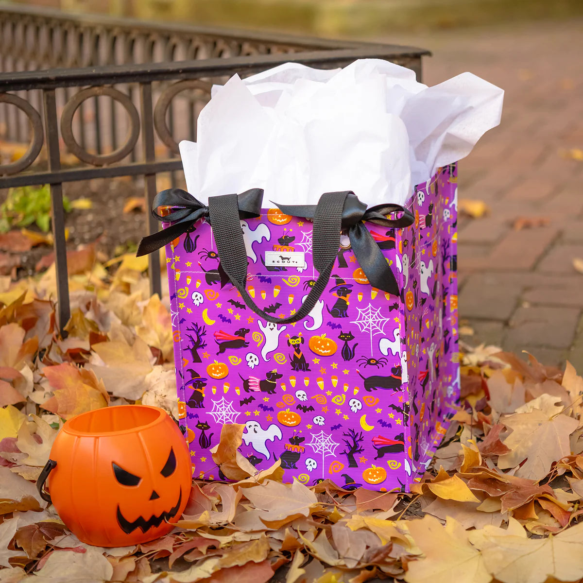 SCOUT GIFT BAG SQUARE X-LARGE-HOWL O WEENIE