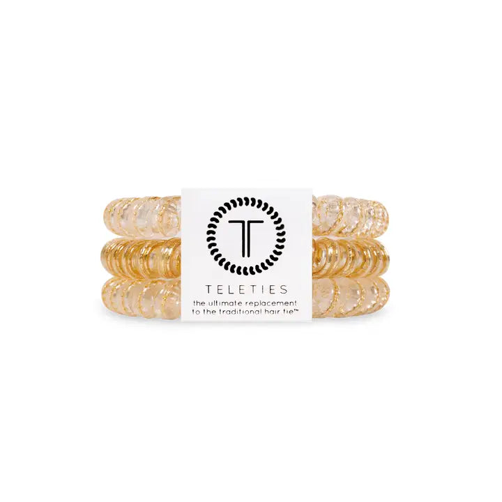 Teleties Spiral Hair Coils | Small | Luxury Living Hair Ties