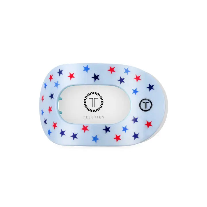 Teleties Flat Round Hair Clip | Medium | United We Sparkle