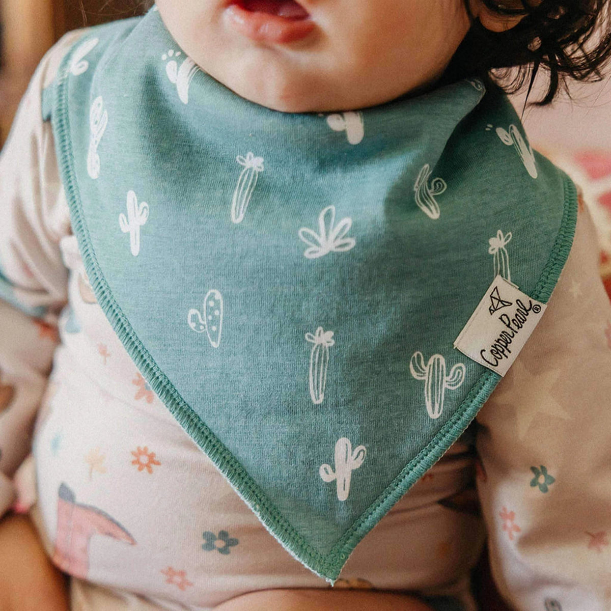 Copper Pearl 4 Pack Baby Bandana Bibs - Cheyenne