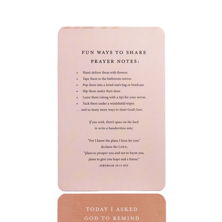 Prayers To Share Pass-Along Notes For Hardworking Women