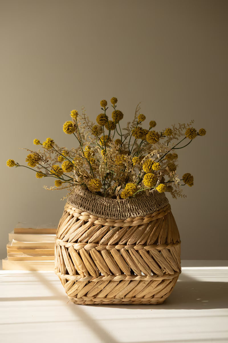 Kalalou Seagrass Basket with Two Handles