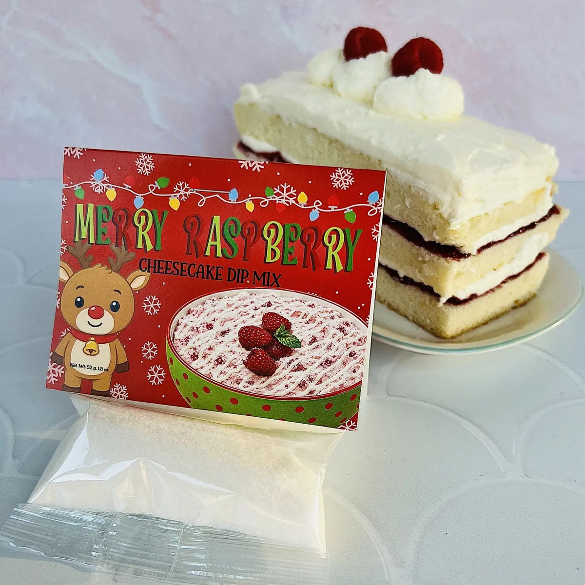 Carmie's Kitchen Merry Raspberry Cheesecake Mix - Holiday Collection