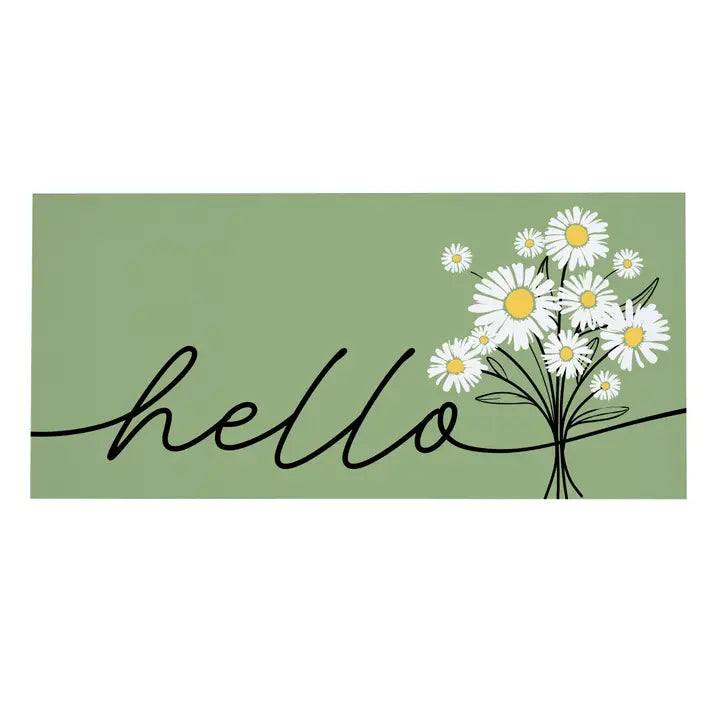 Evergreen Enterprises Hello Dainty Daisies Sassafras Switch Mat