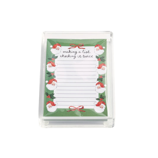 MUD PIE MAKING A LIST NOTEPAD & CADDY SET