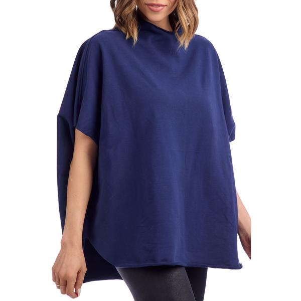 MUD PIE CULLEN TOP-DARK BLUE