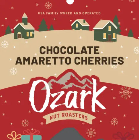 Ozark Nut Roasters (Christmas Edition) Chocolate Amaretto Cherries