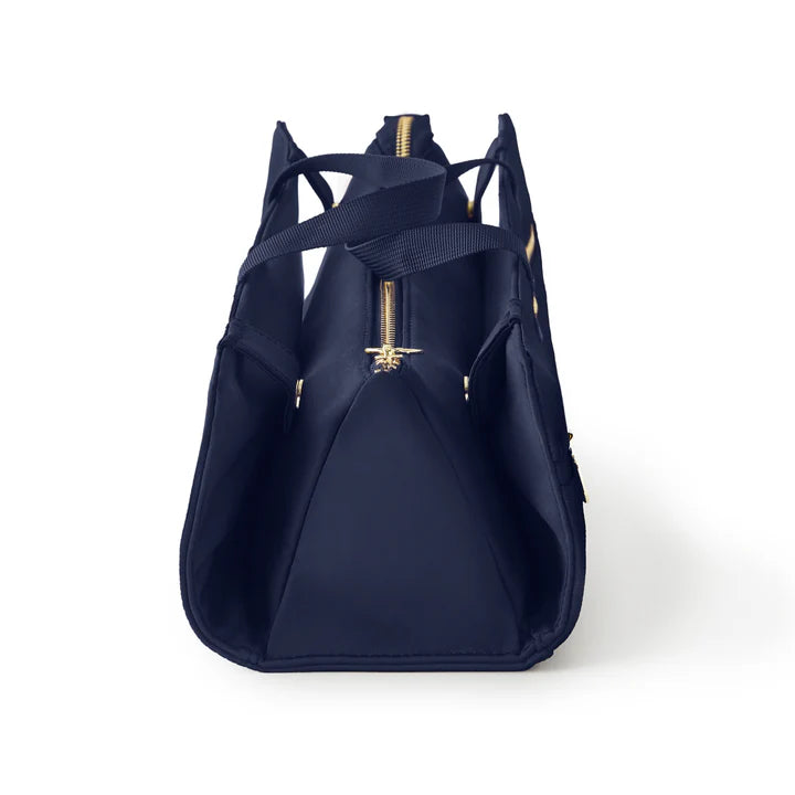 Kusshi Hair Tools Bag-Navy with Khaki
