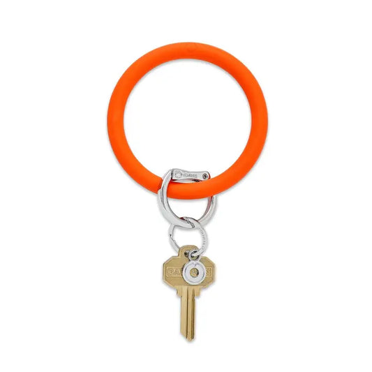 Oventure Silicone Big O® Key Ring - Orange Crush