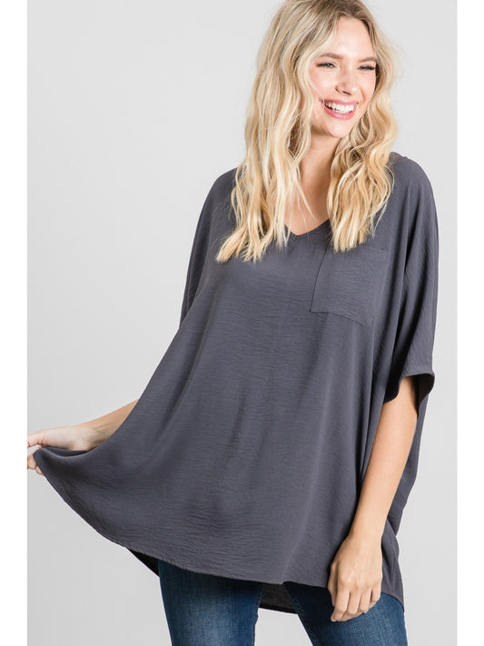 Jodifl Charcoal Top