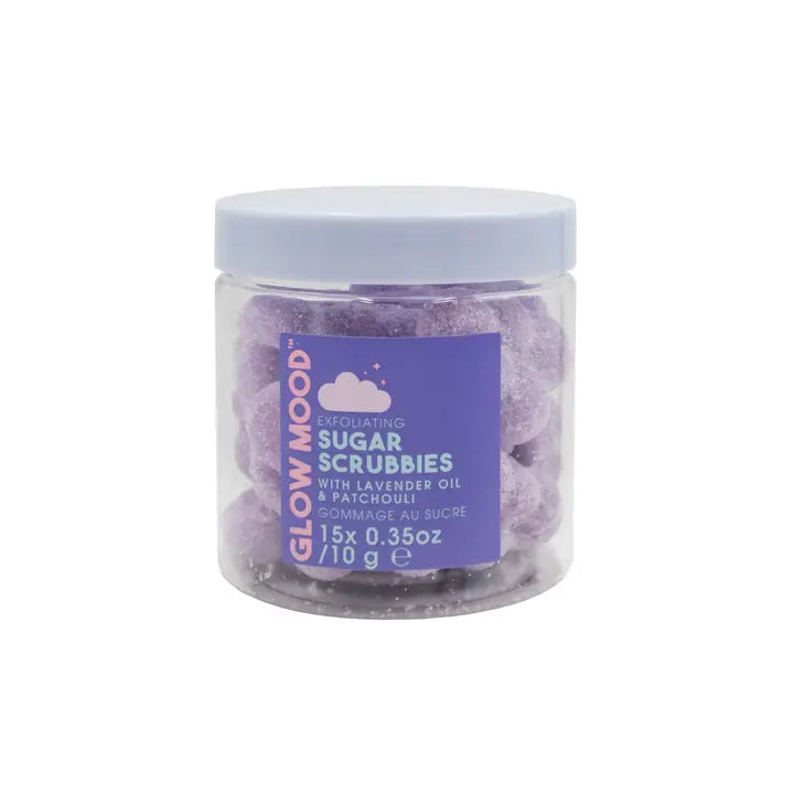 Glow Mood Night Exfoliating Sugar Scrubbies