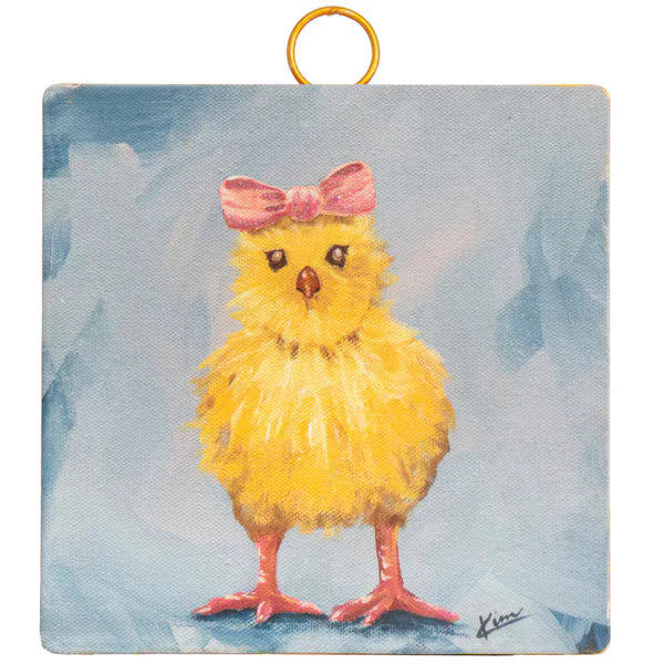 The Round Top Collection Kross Pink Bow Chick