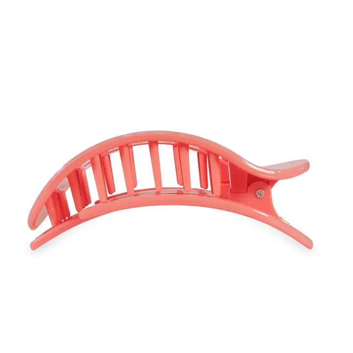 Teleties Flat Round Hair Clip | Large | Dreamsicle