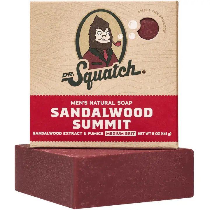 Dr. Squatch Sandalwood Summit Bar Soap