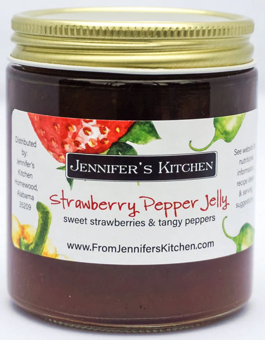 Jennifer's Kitchen Mini Strawberry Pepper Jelly 4 oz