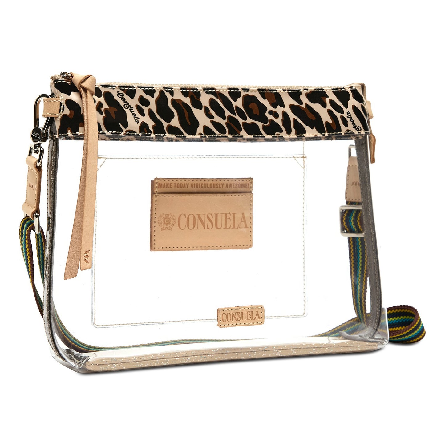 CONSUELA Downtown Crossbody, Clear Mona