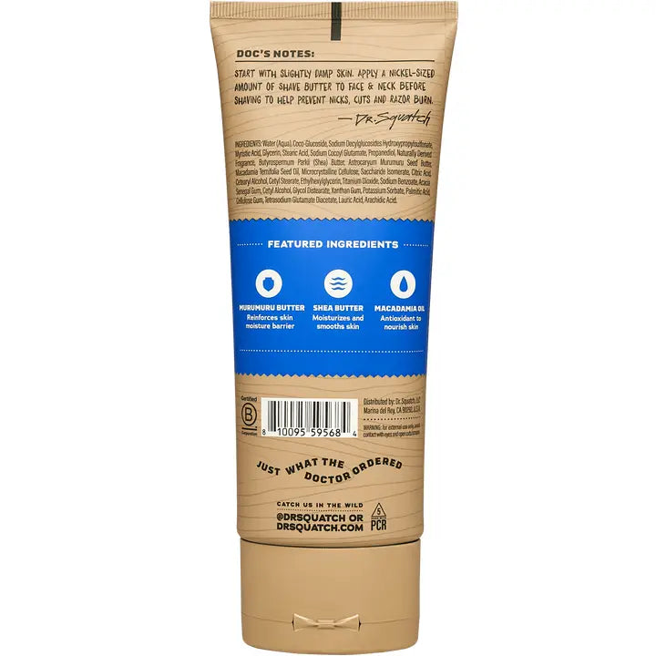 Dr. Squatch Easy Glide Shave Butter Fresh Falls