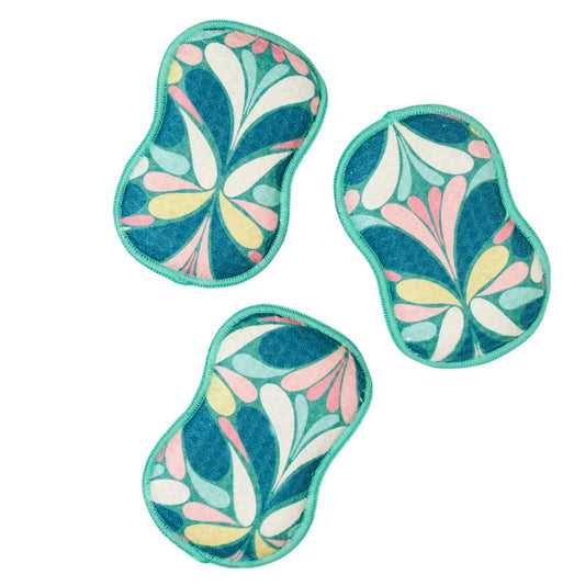 ONCE AGAIN HOME CO. RE:USABLE SPONGES (SET OF 3) - RJW NEIGHBORS WREATH