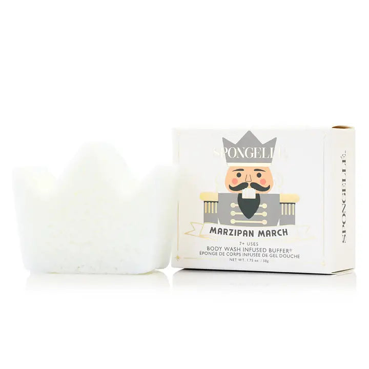 Spongelle Marzipan March Nutcracker Holiday Body Buffer
