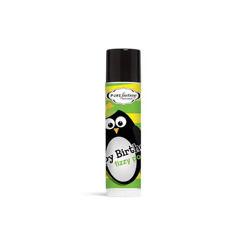 PUREfactory Naturals Happy Birthday Fizzy Pop, Lip Balm (.15 oz)