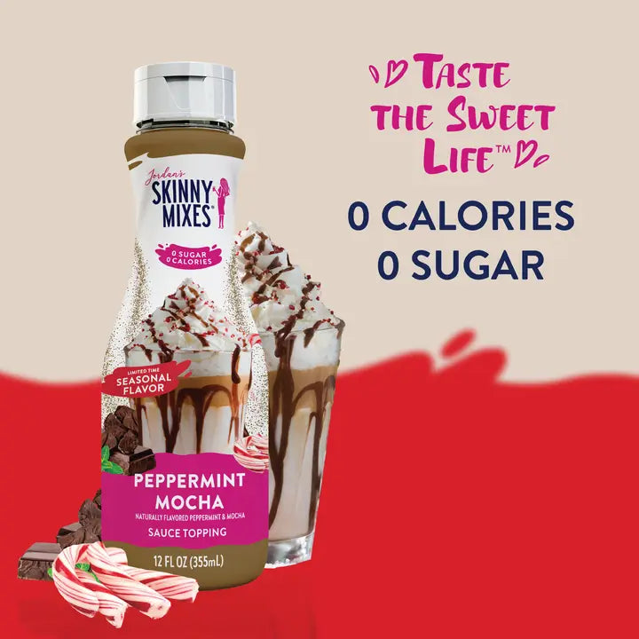 Jordan's Skinny Mixes Sugar Free Peppermint Mocha Sauce