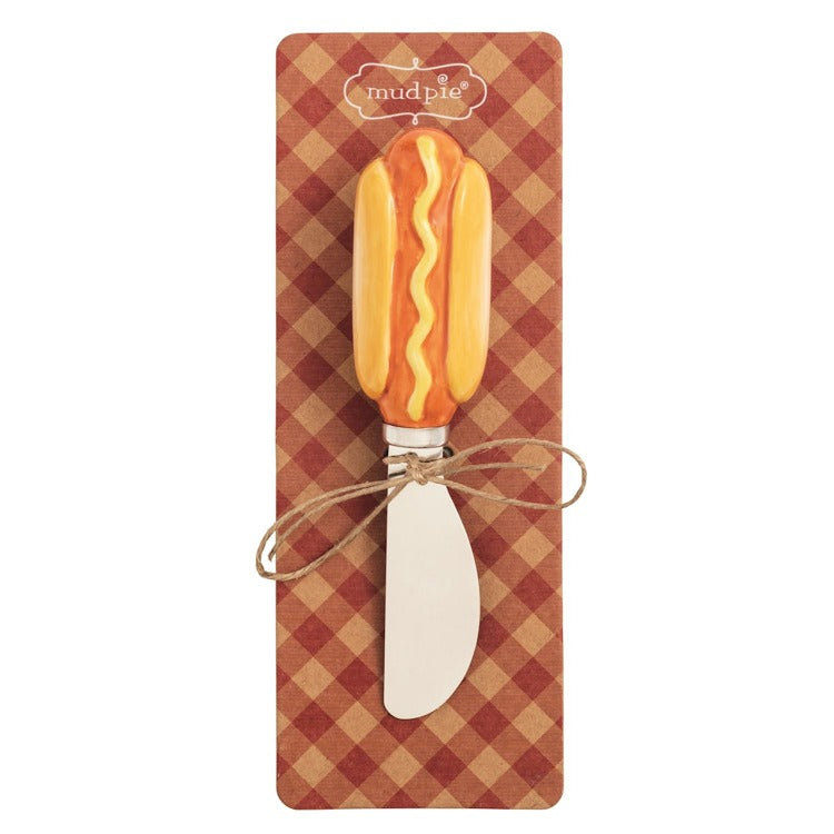 MUD PIE Hot Dog Grill Spreader