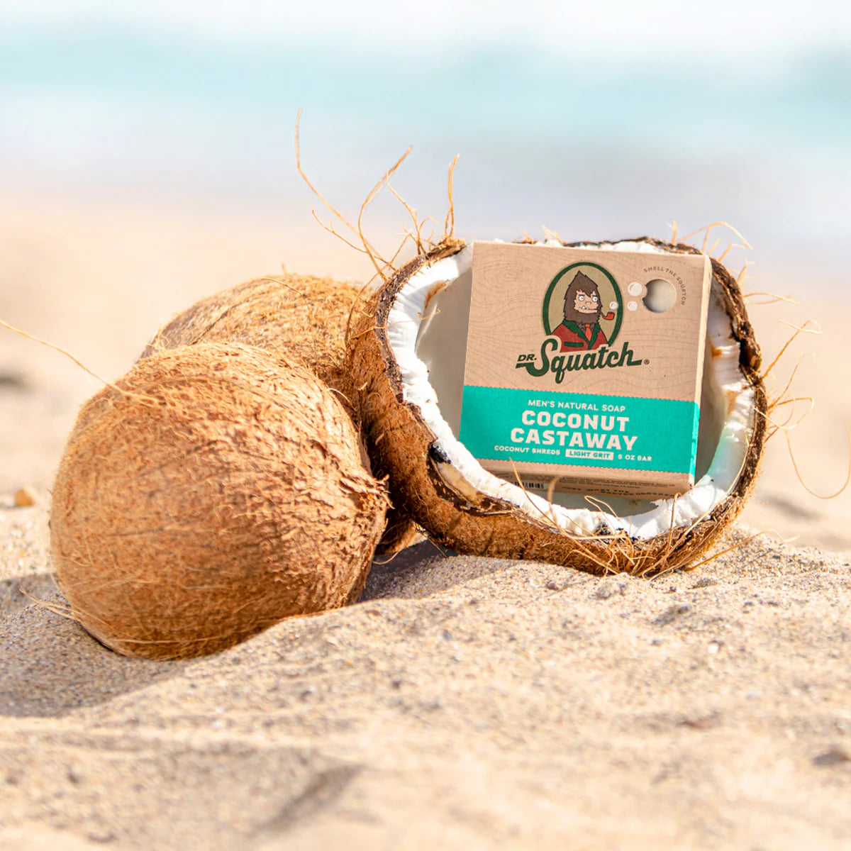Dr. Squatch Bar Soap COCONUT CASTAWAY