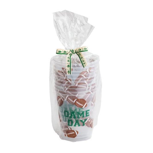MUD PIE GAME DAY TAILGATE PARTY CUP SET