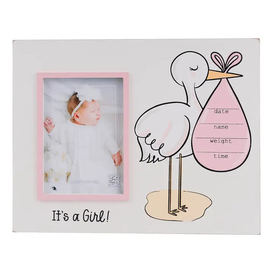 Glory Haus Stork It's A Girl Frame