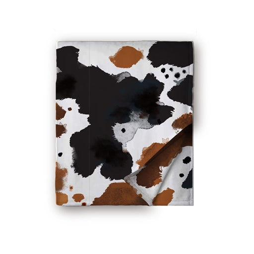 Southern Couture 50x80 Super Soft Blanket-Cow Print
