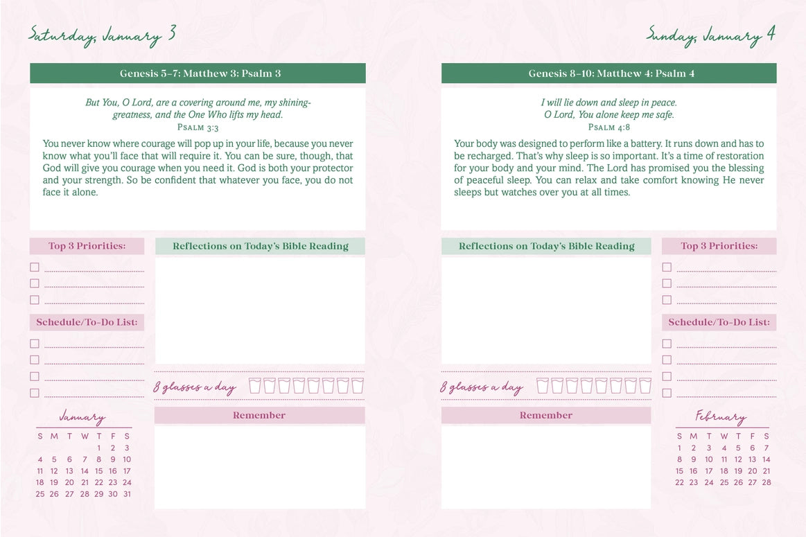 Read Through the Bible in A Year Planner: 2026 Edition
