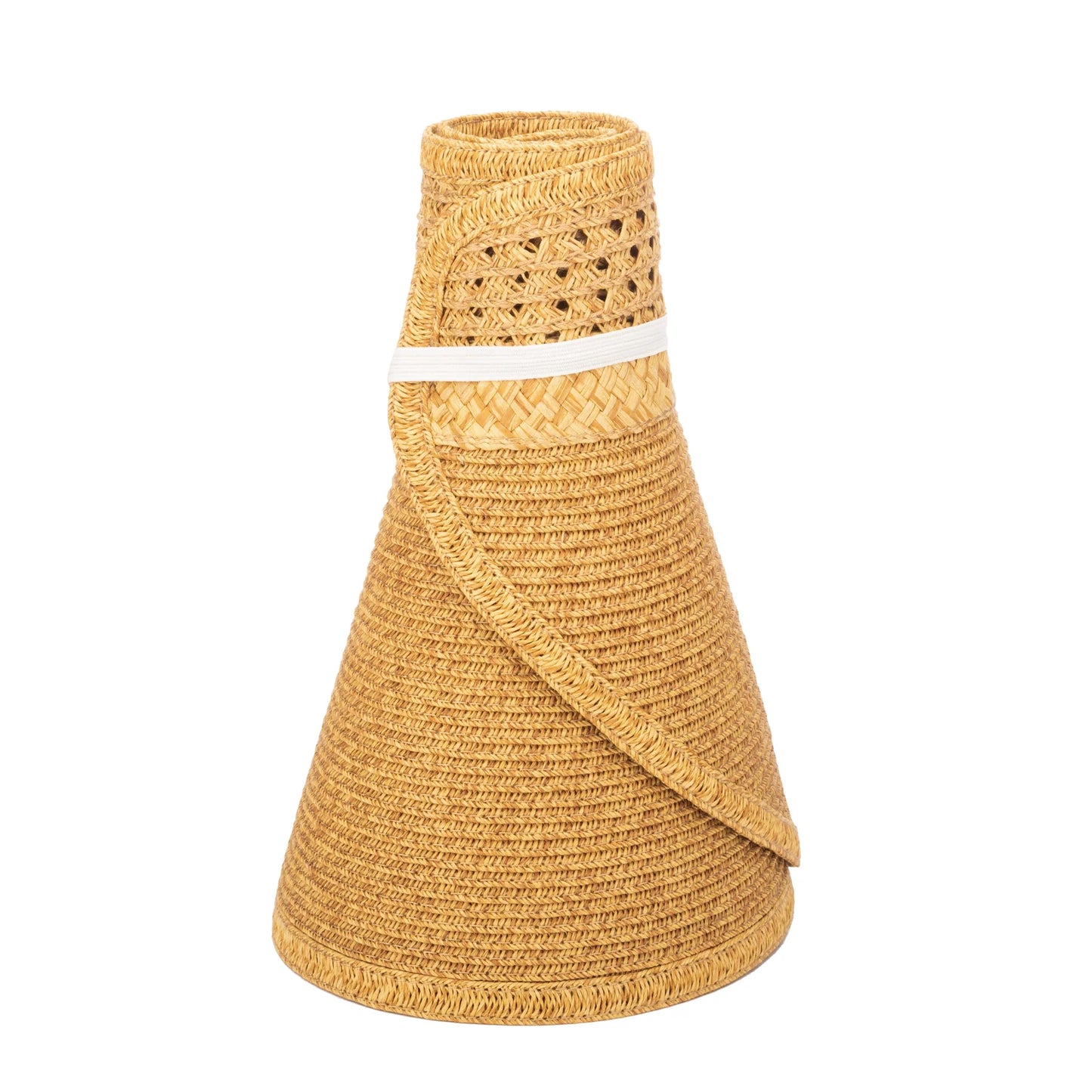 San Diego Hat Everyday Full Coverage - Wide Brim Roll Up Visor-Toast