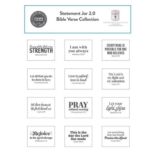 Sweet Grace Statement Jar Bible Verses