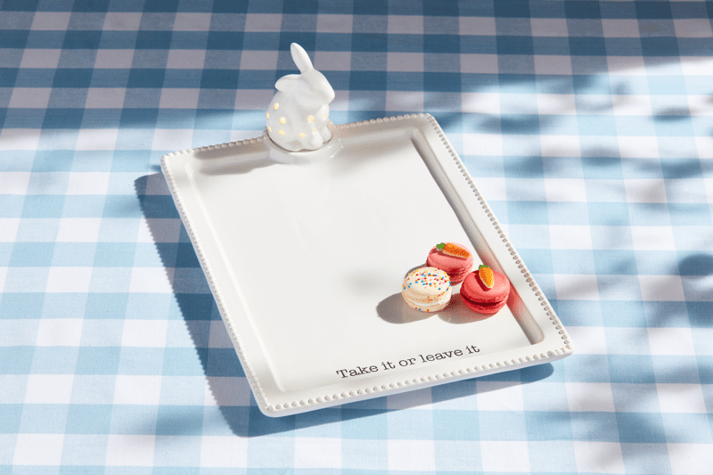 MUD PIE LIGHT-UP ACCESSORY PLATTER