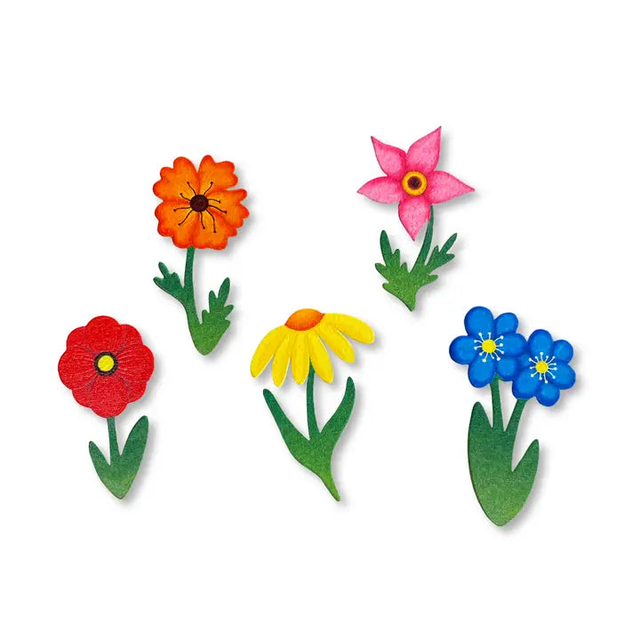 Roeda Studio Flower Stem Magnets S/5